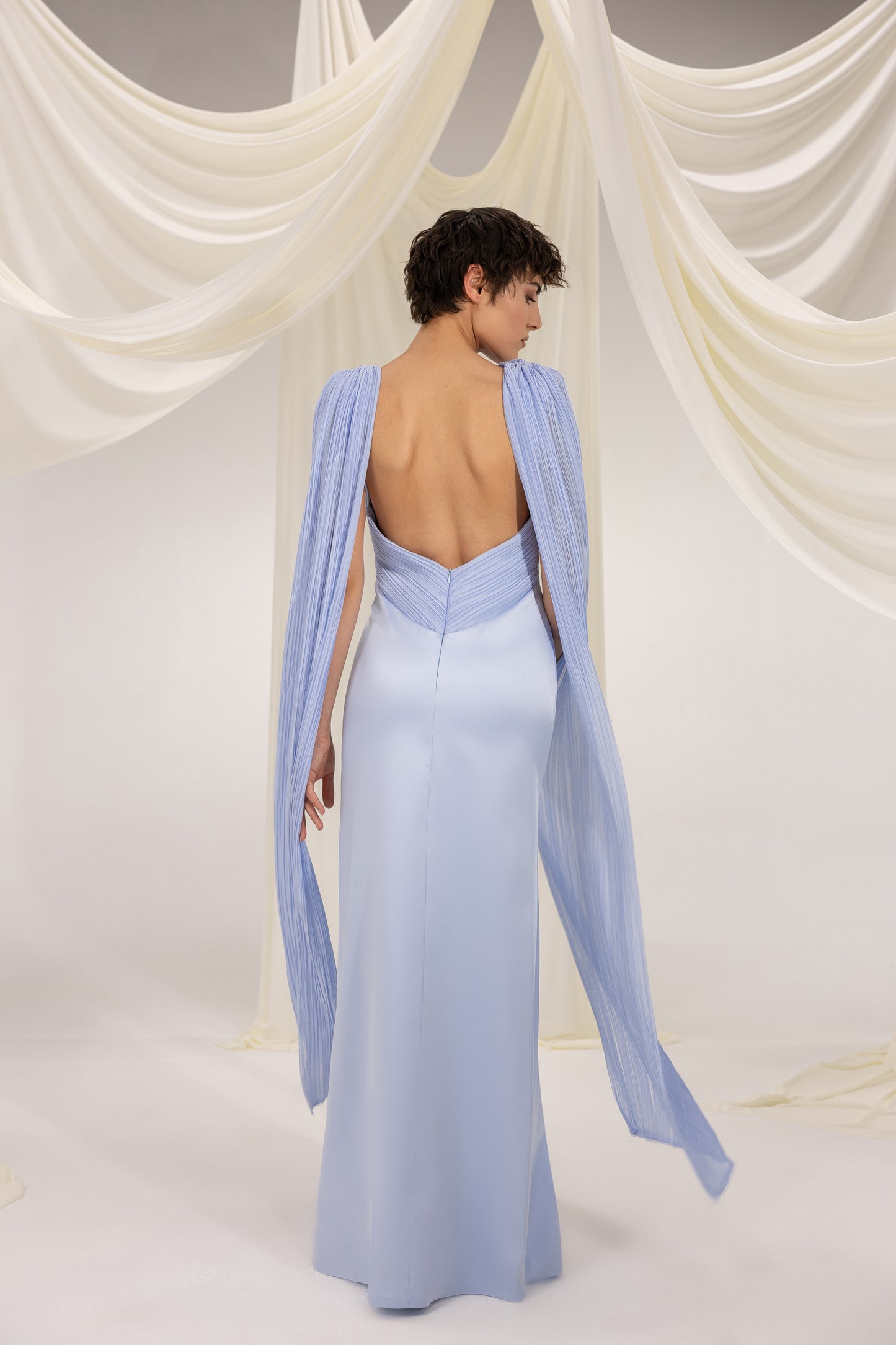 DELILAH BABY BLUE MAXI DRESS
