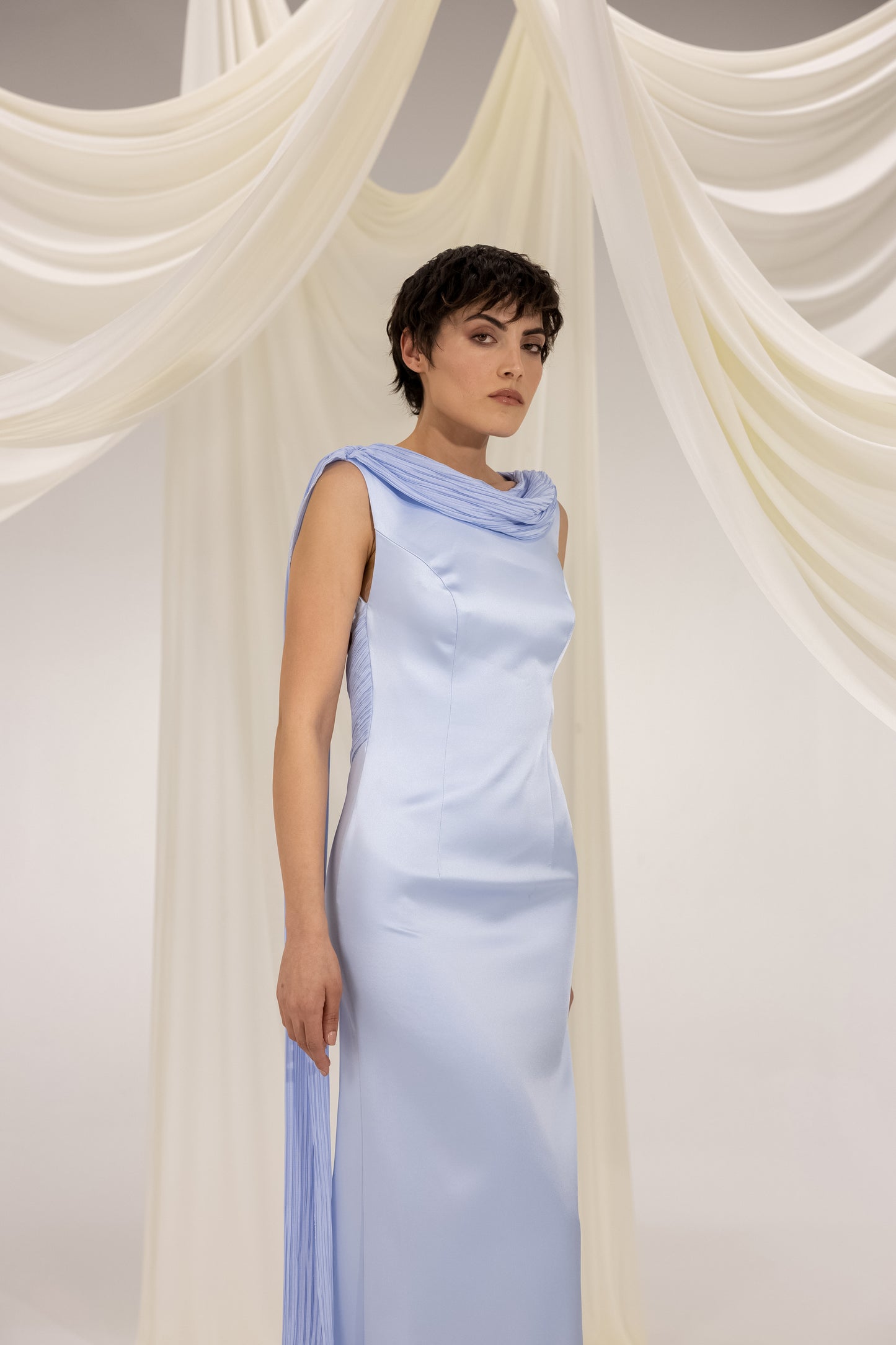 DELILAH BABY BLUE MAXI DRESS