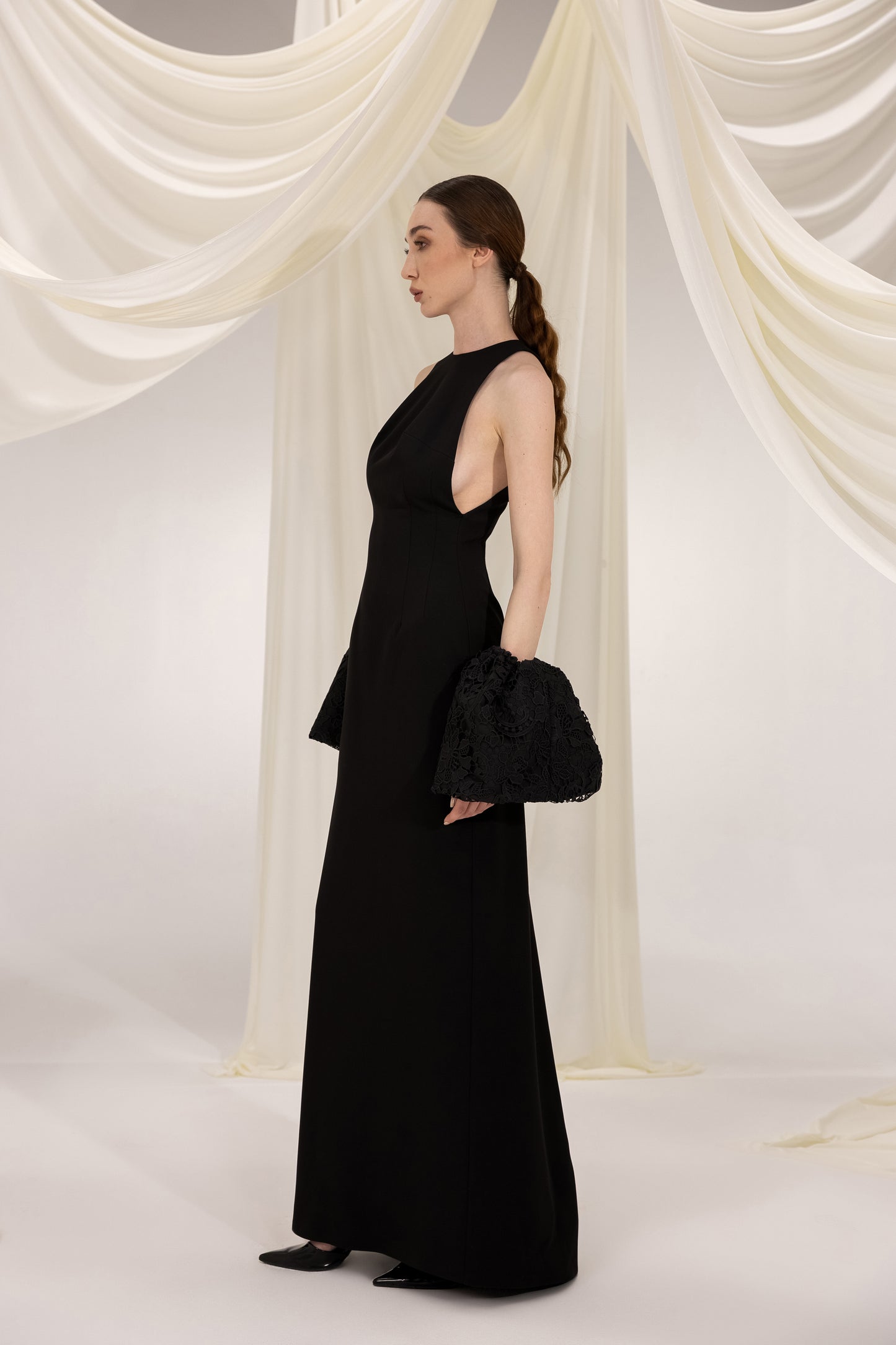 ROME BLACK MAXI DRESS