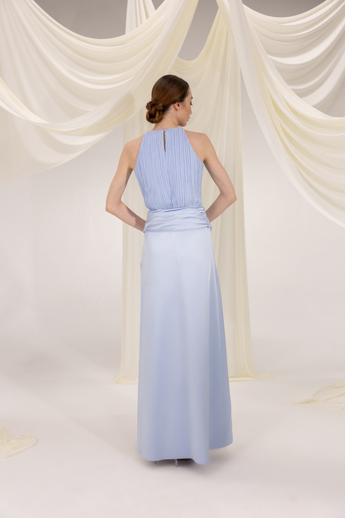 ARABELLA BABY BLUE MAXI DRESS