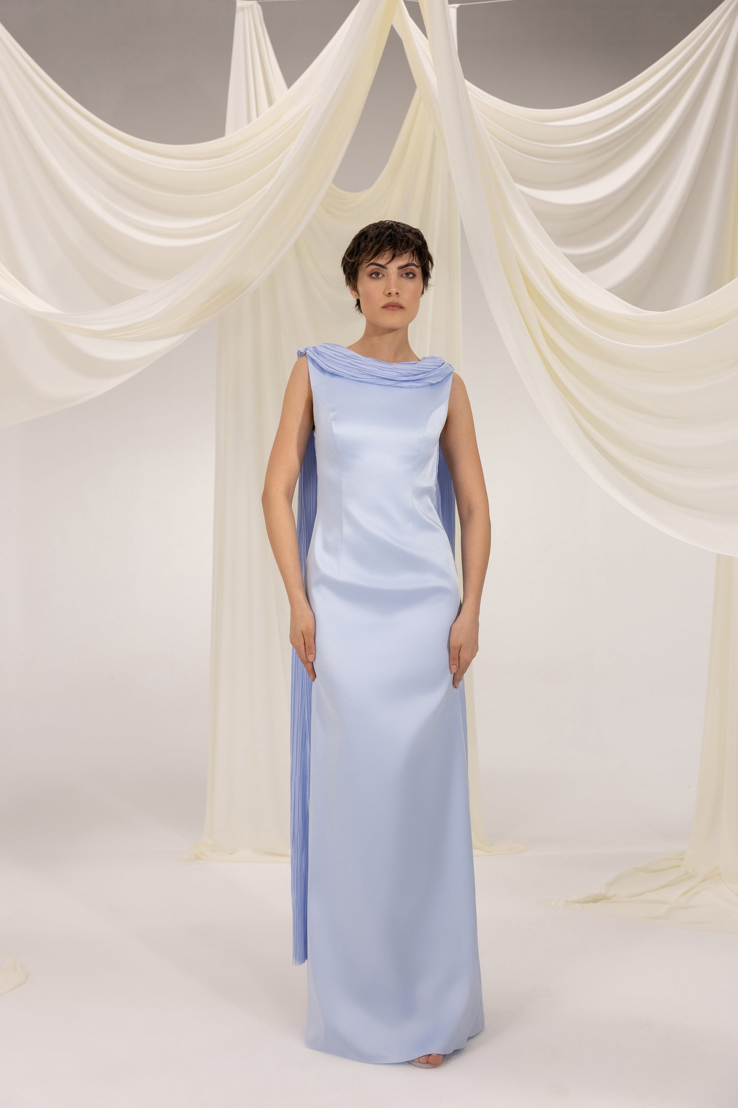 DELILAH BABY BLUE MAXI DRESS