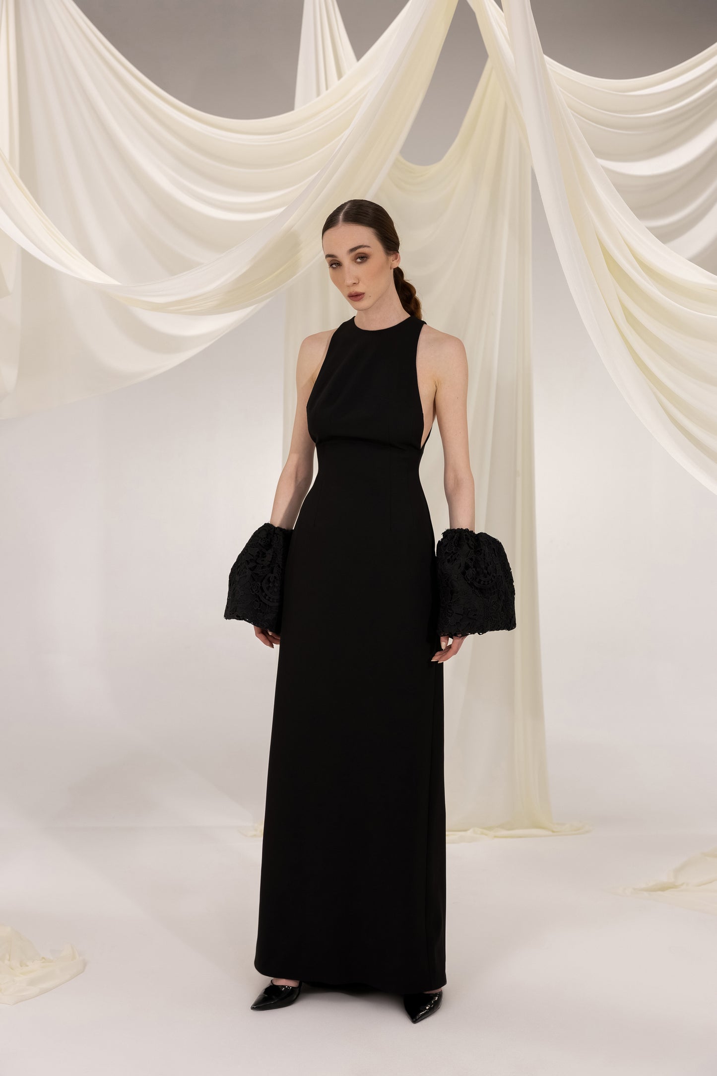 ROME BLACK MAXI DRESS