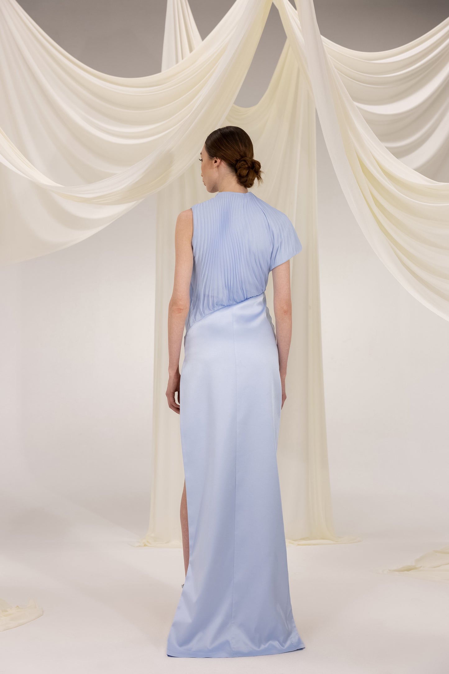 OPHELIA BABY BLUE MAXI DRESS