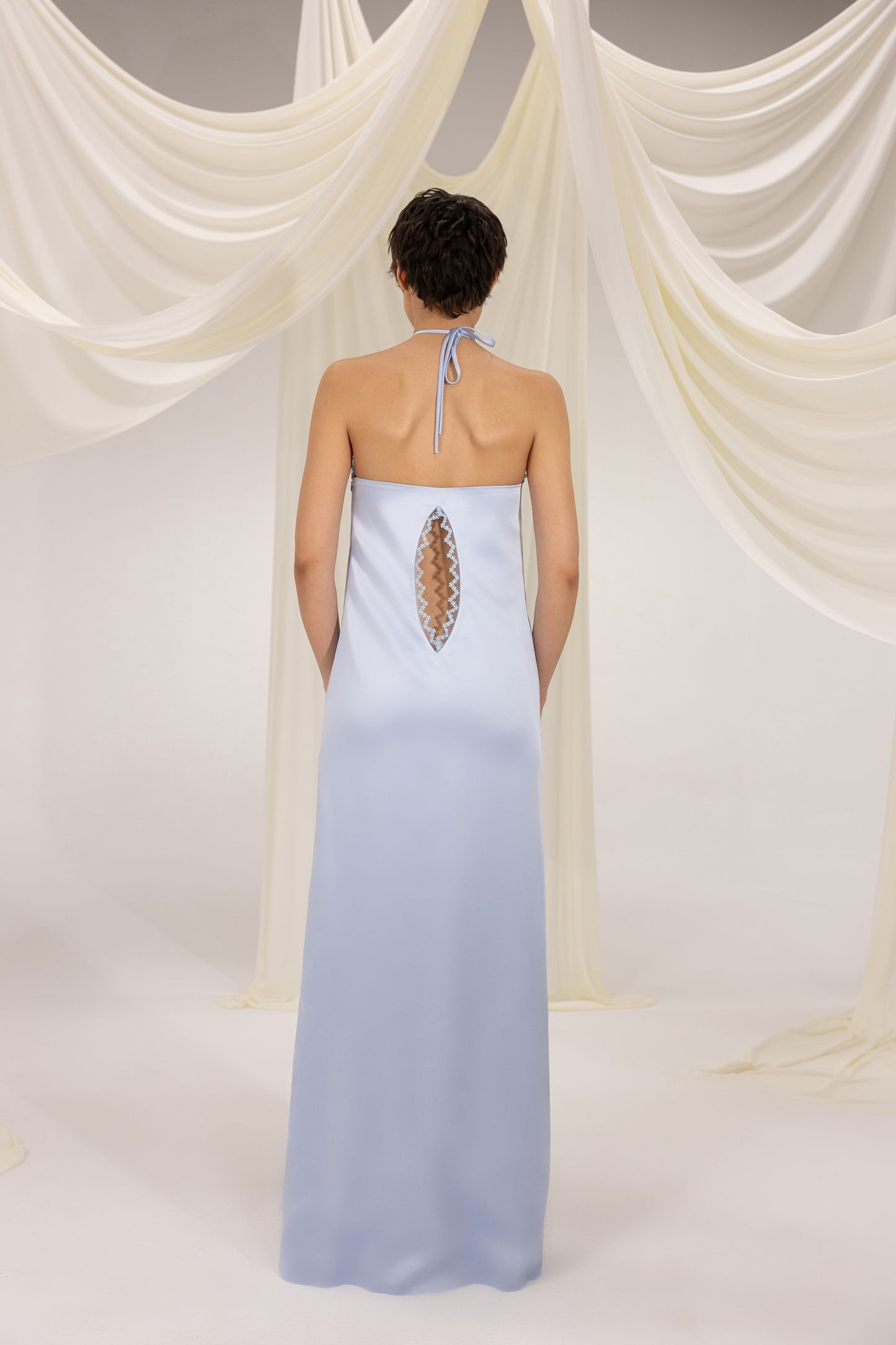 DAPHNE BABY BLUE MAXI DRESS