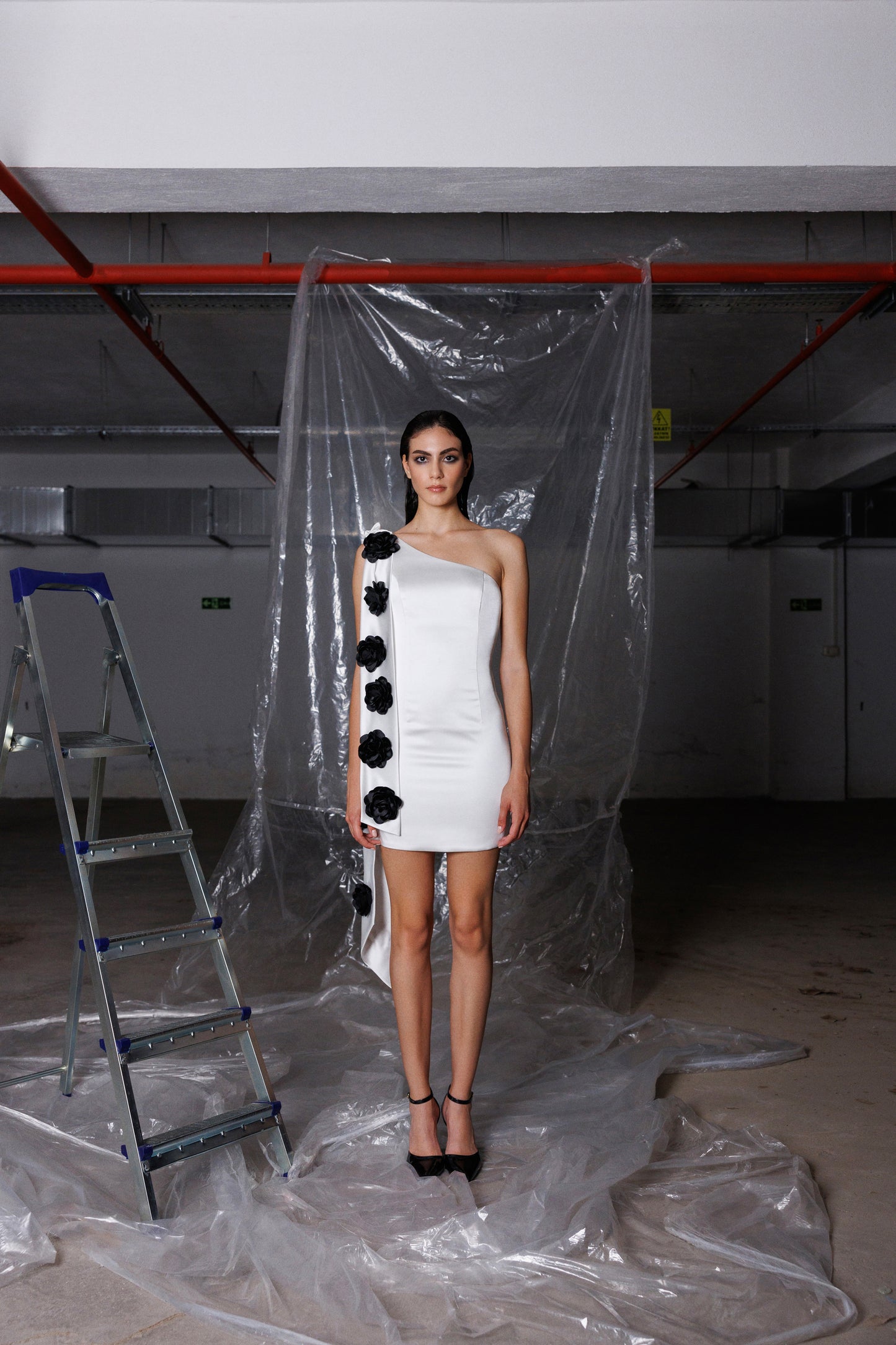 MIMOSA WHITE MINI DRESS