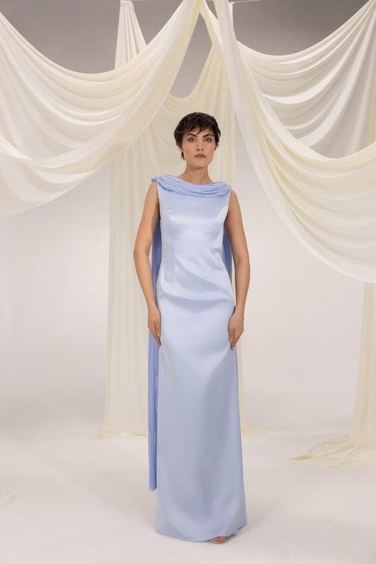 DELILAH BABY BLUE MAXI DRESS