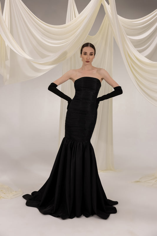 FIONA BLACK MAXI DRESS