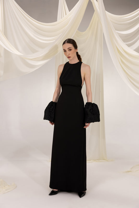 ROME BLACK MAXI DRESS