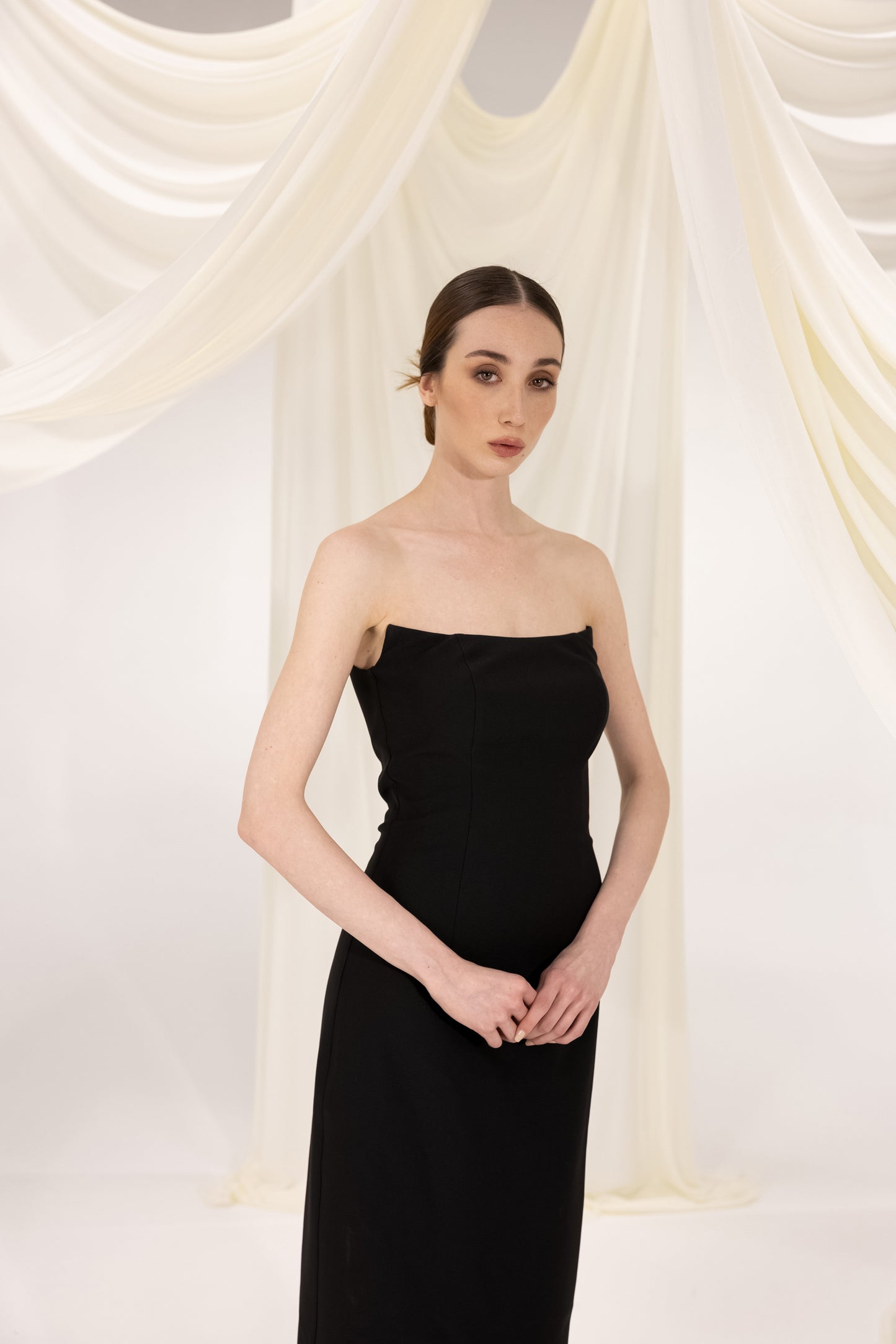 CAMILLA BLACK & WHITE MAXI DRESS