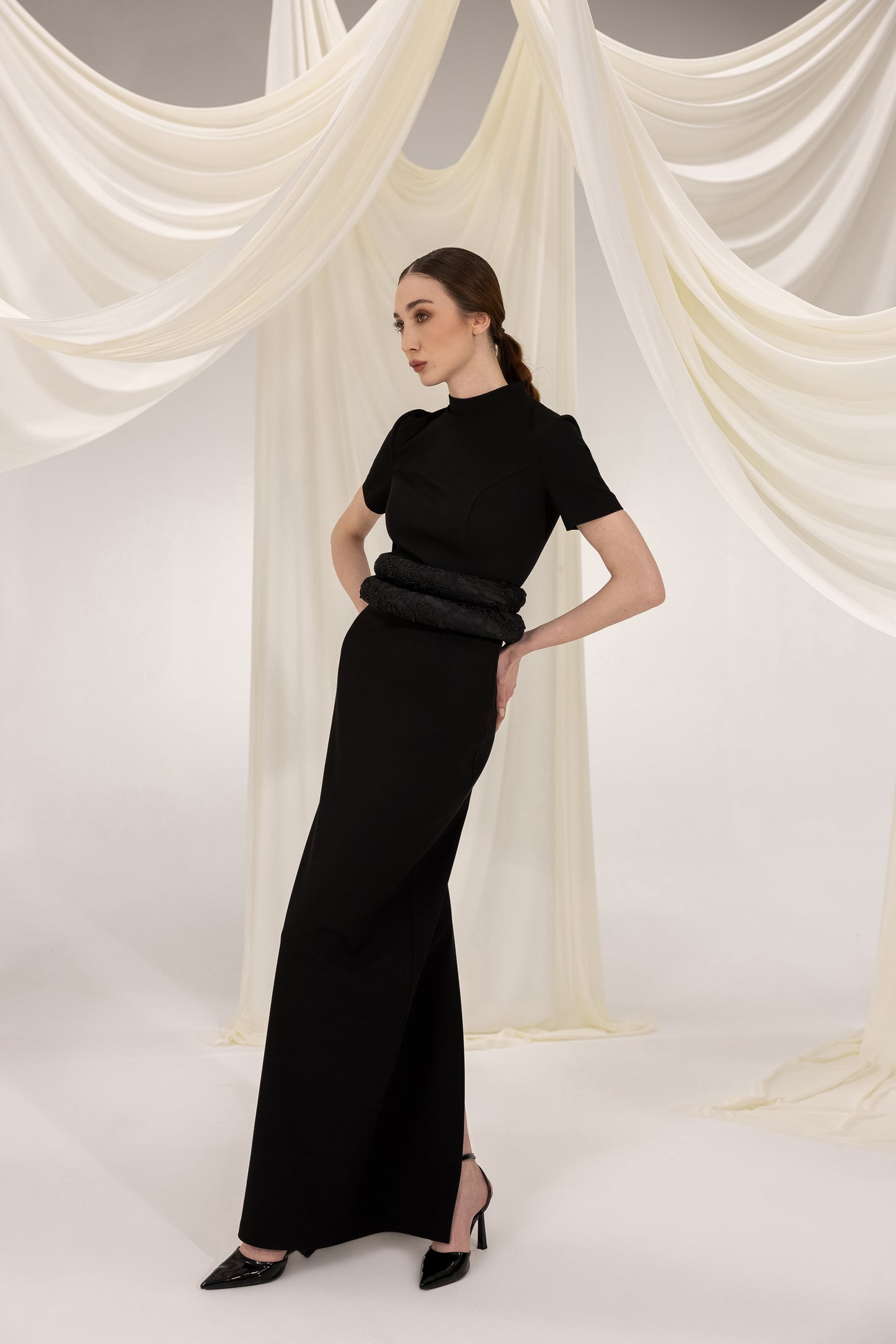 YASMIN BLACK MAXI DRESS