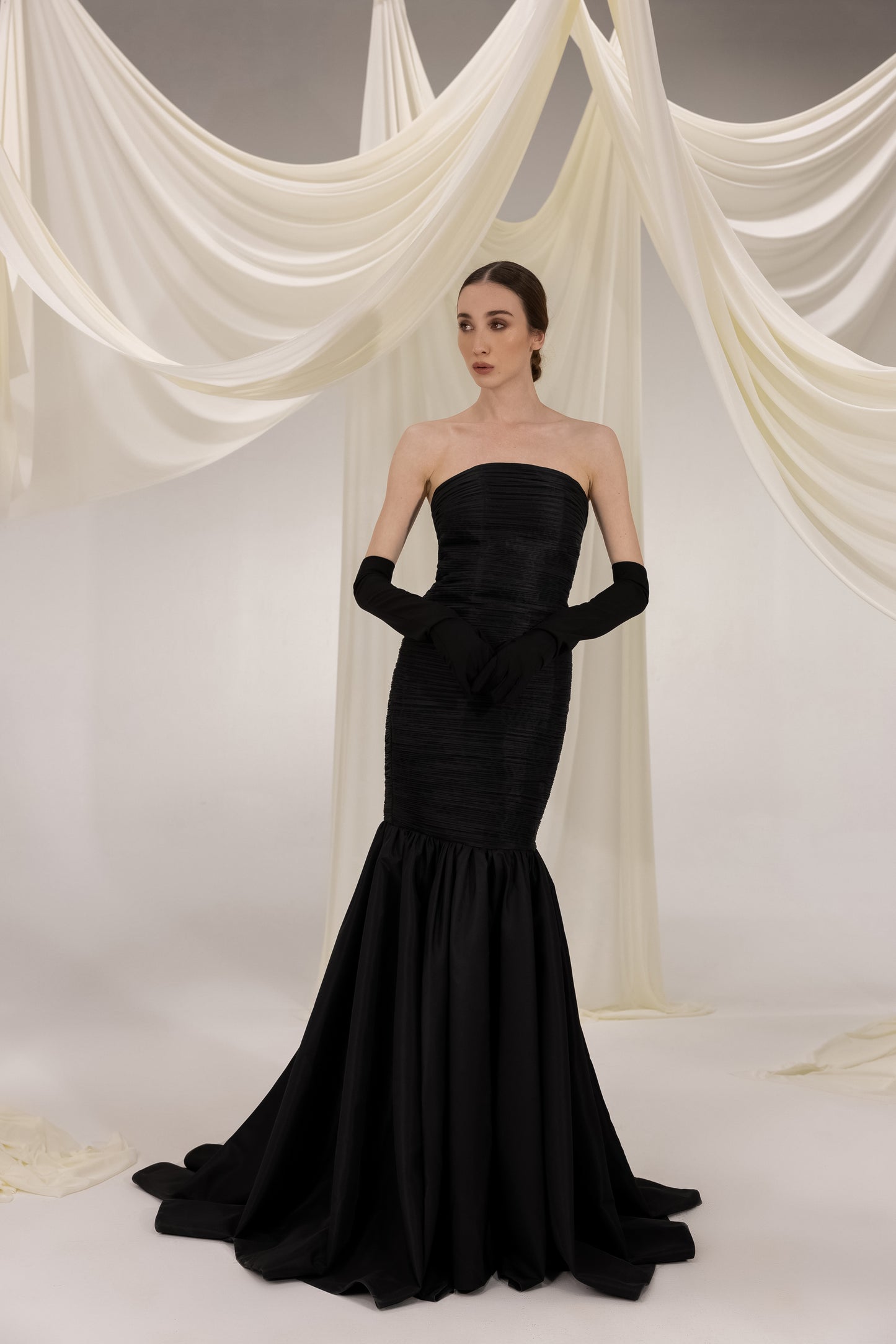 FIONA BLACK MAXI DRESS