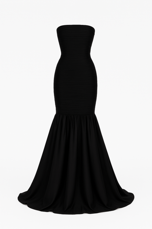 FIONA BLACK MAXI DRESS