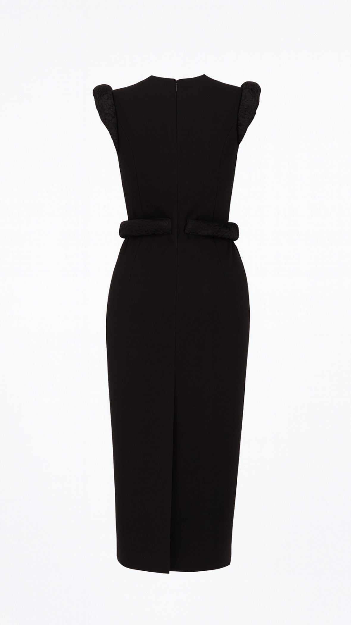 MARIA BLACK MIDI DRESS