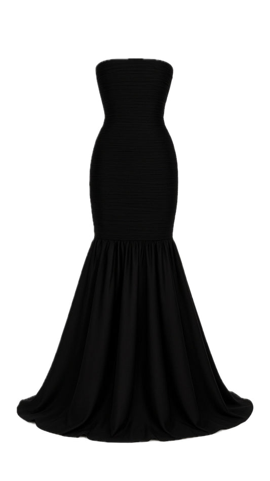 FIONA BLACK MAXI DRESS