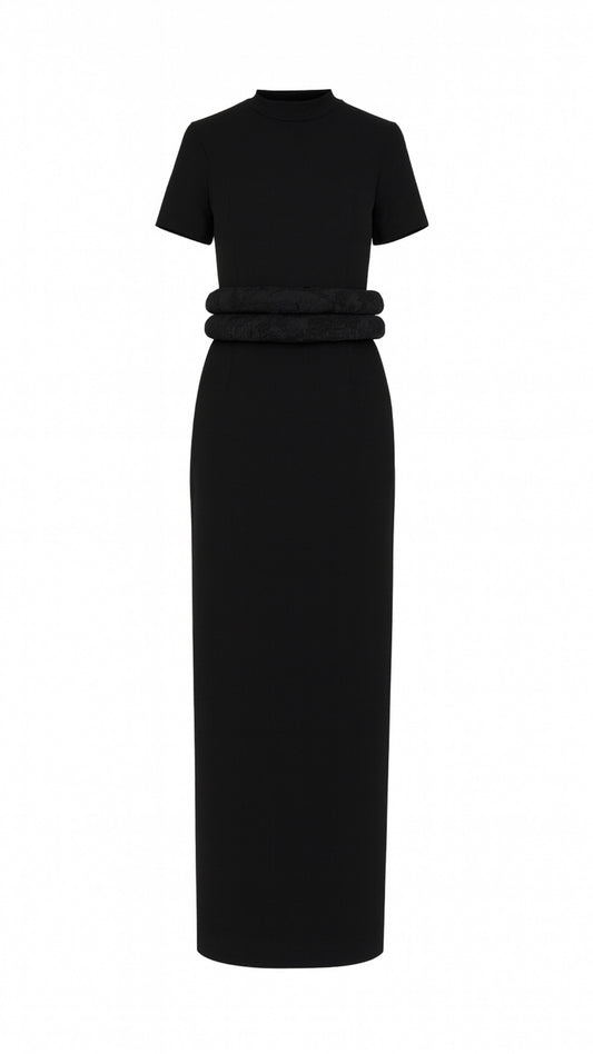 YASMIN BLACK MAXI DRESS
