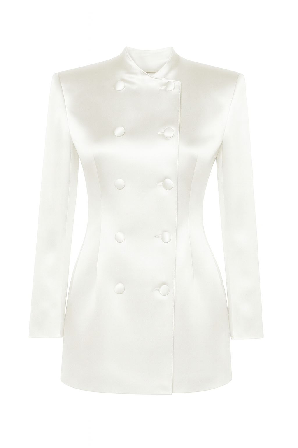AURORA WHITE BLAZER DRESS