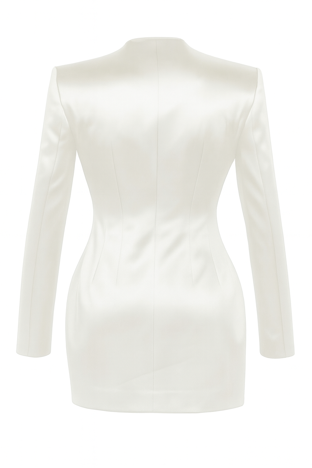 AURORA WHITE BLAZER DRESS
