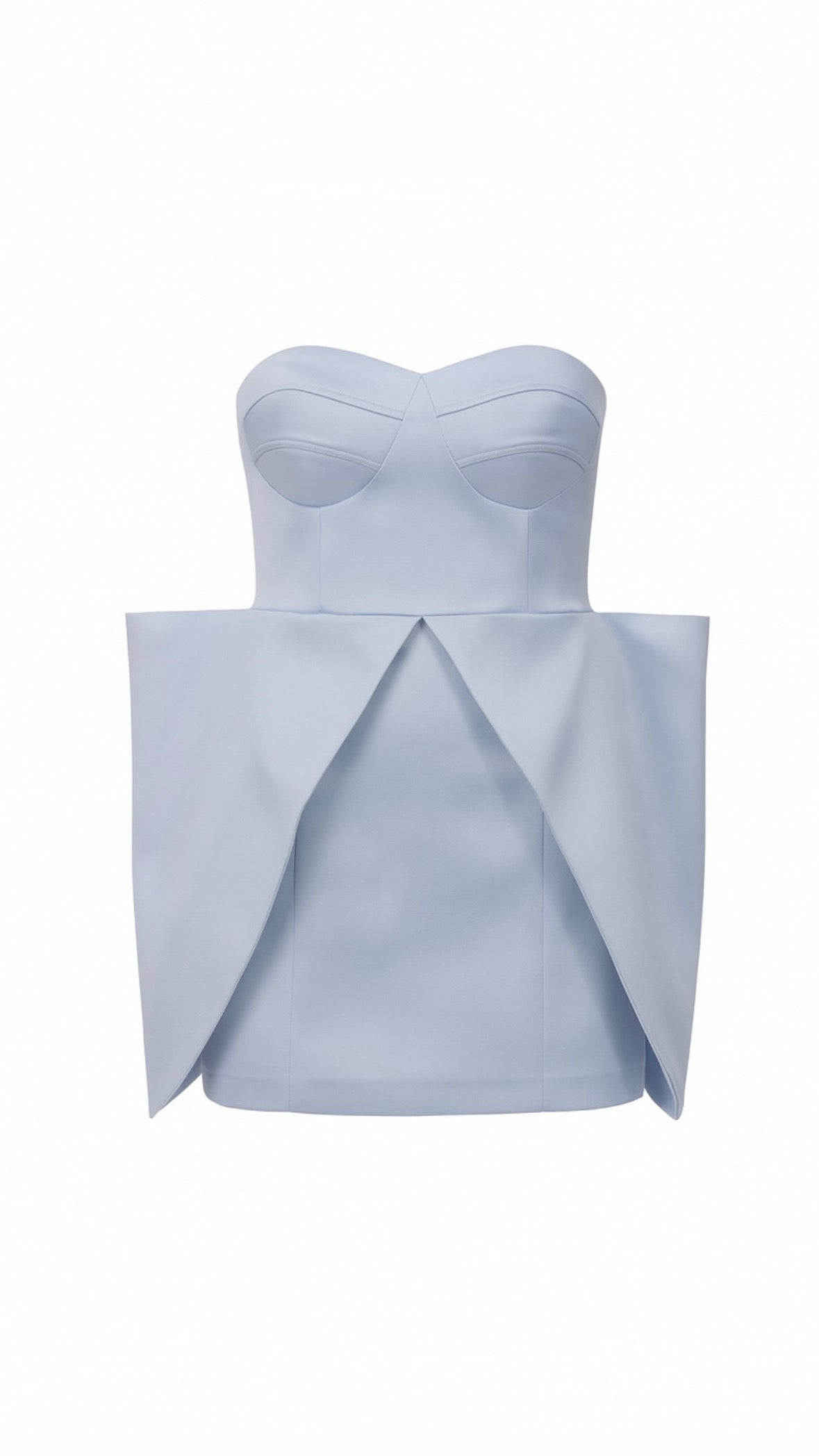 LAVINIA BABY BLUE MINI DRESS